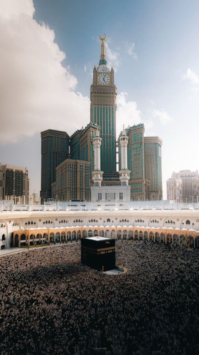 The Kaaba in Makkah